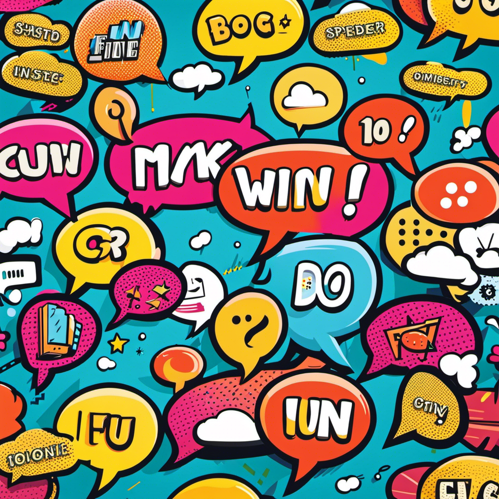 An image showcasing ten vibrant cartoon-style speech bubbles, each filled with an intriguing icon symbolizing a fun fact