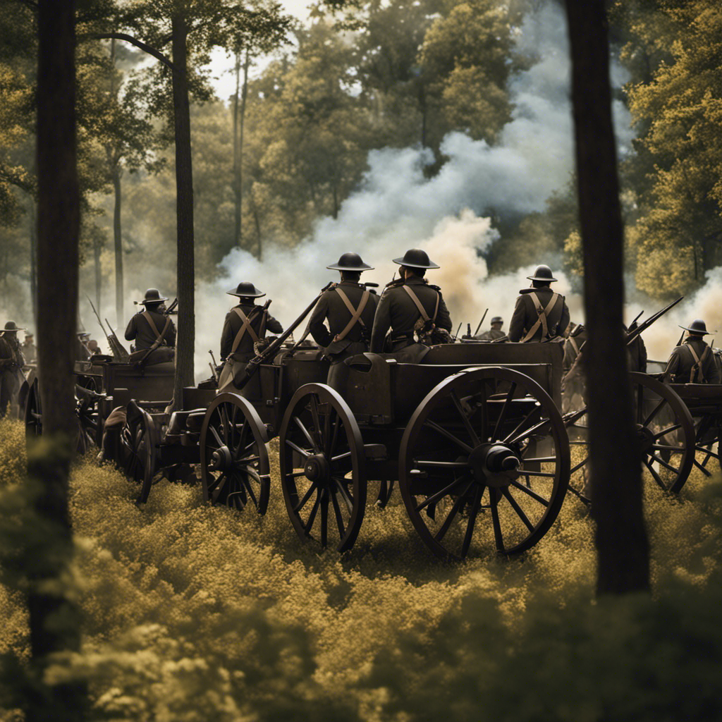 An image showcasing the Battle of Shiloh's historical significance and intriguing trivia