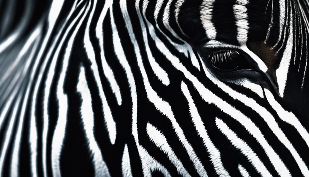 zebra s unique coat pattern